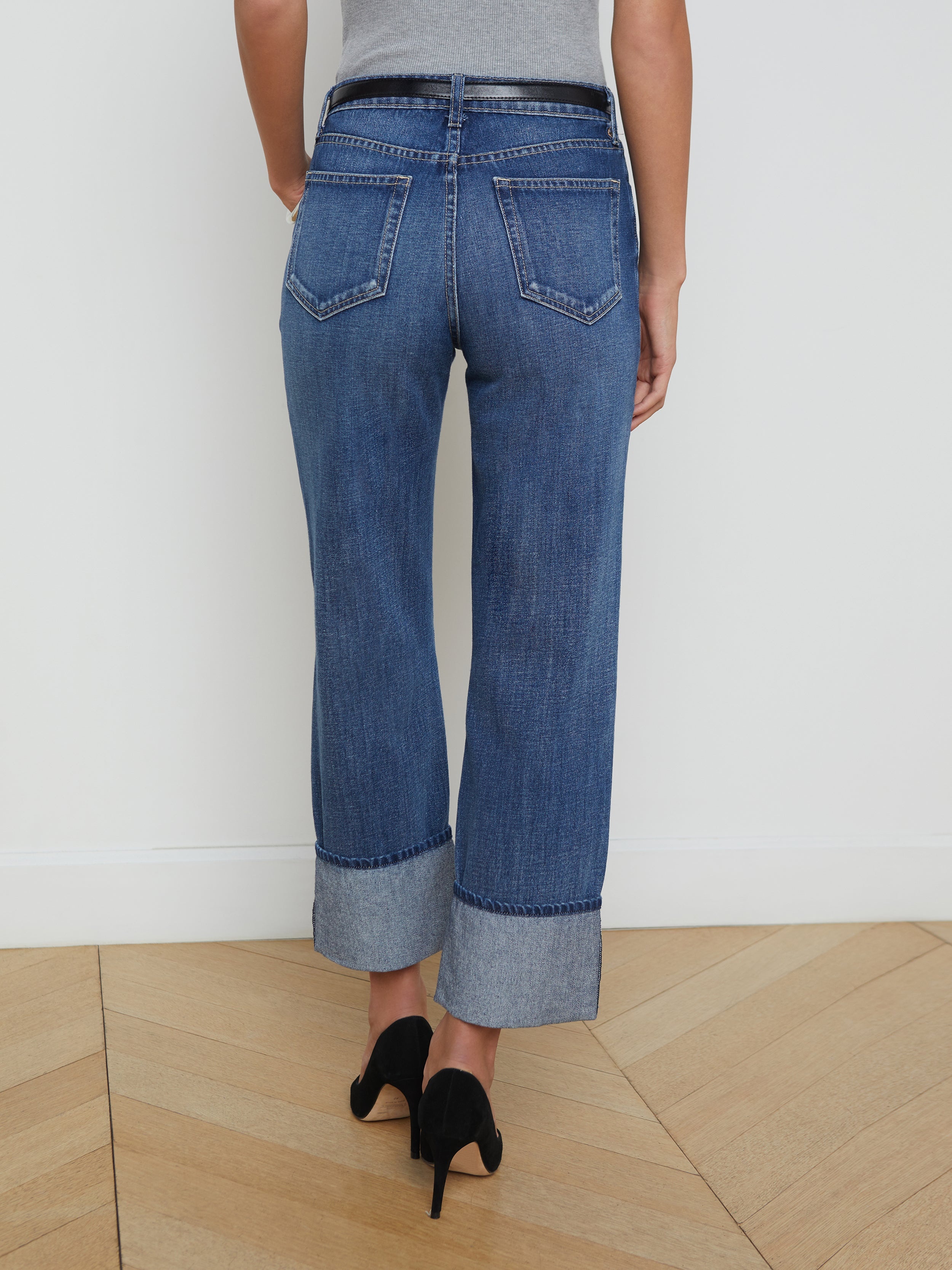 Leighton Cuffed Stovepipe Jean - 6