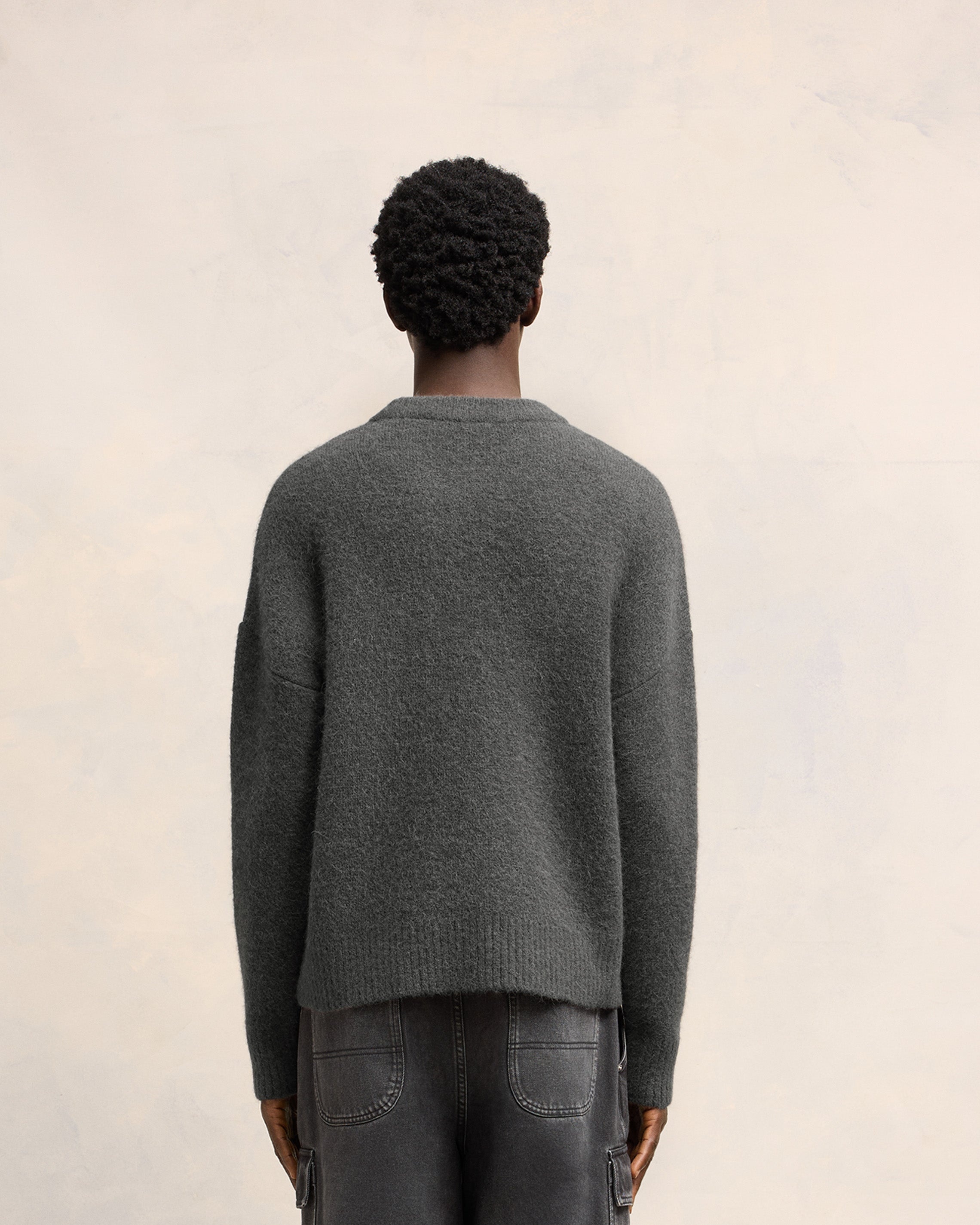 OFF-WHITE AMI DE COEUR CREW NECK SWEATER - 5