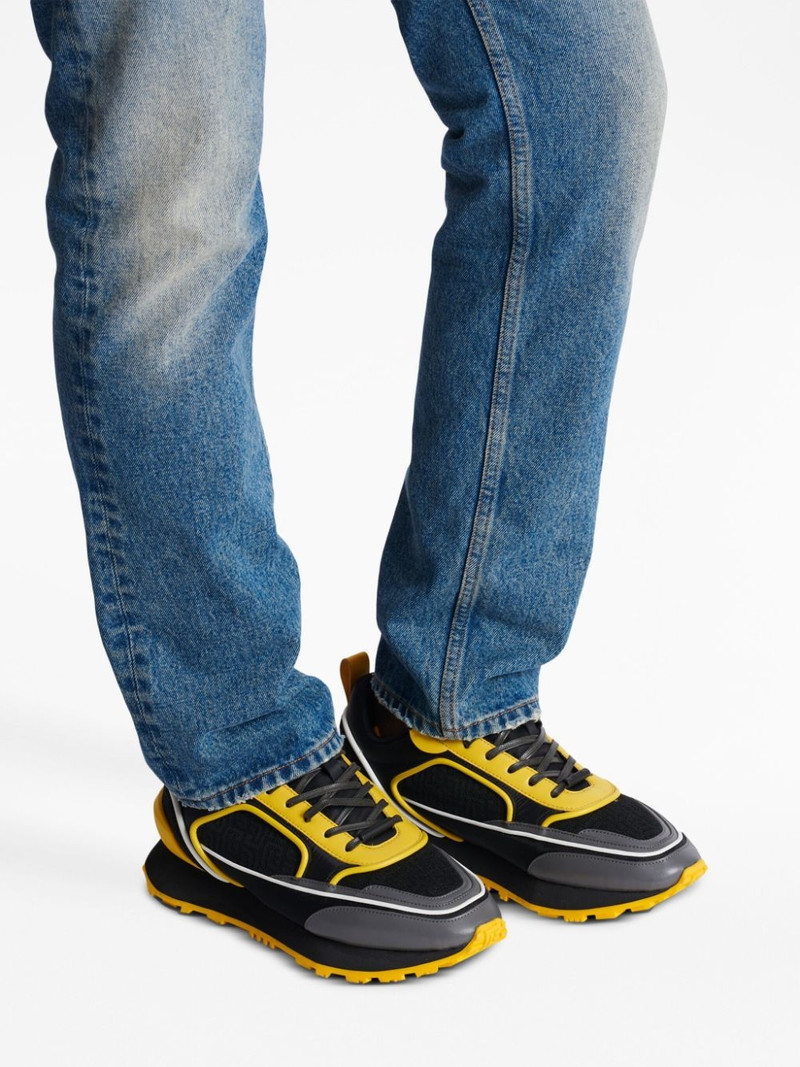 Racer panelled sneakers 7