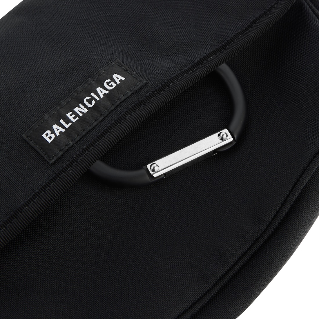 Men's Explorer Flap Messenger Bag Small in Black - 5