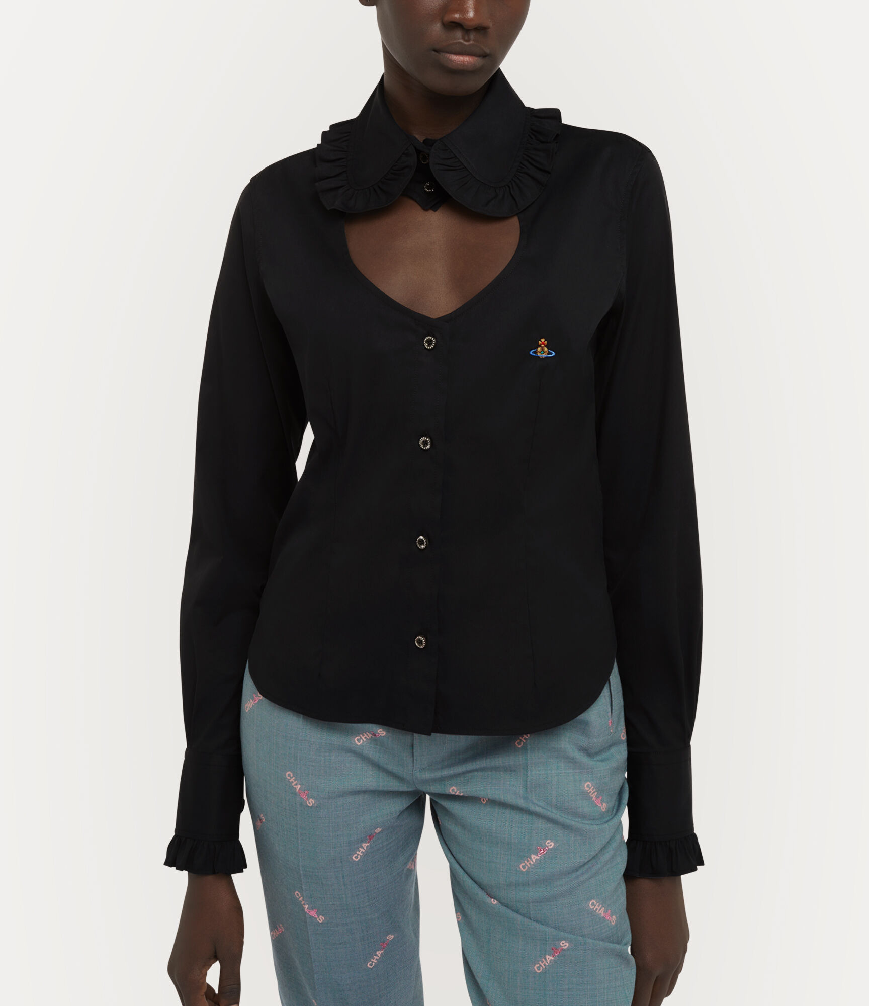 TOULOUSE FRILL SHIRT - 4