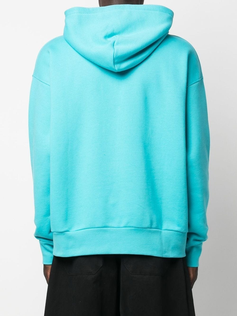 logo print hoodie - 4