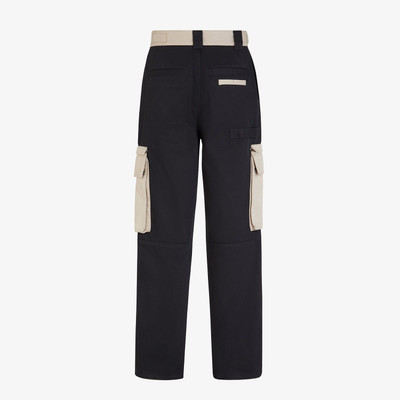 FENDI Multicolor gabardine pants outlook