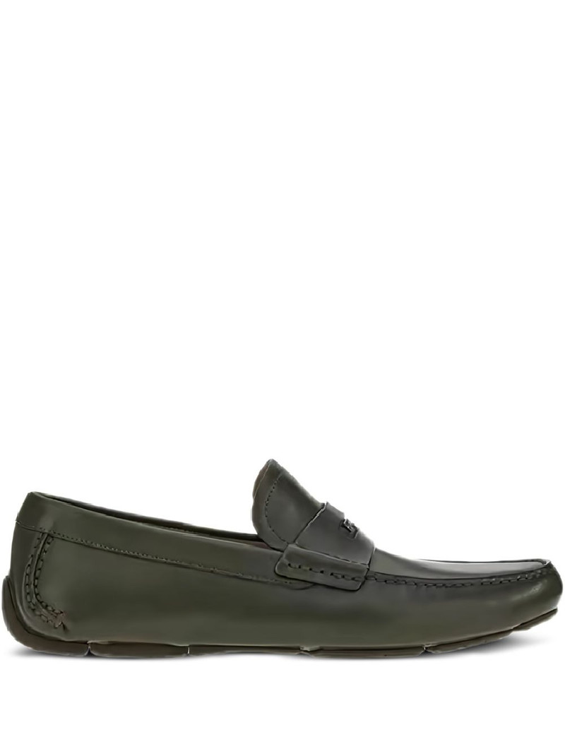 penny-slot leather loafers 1