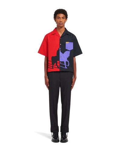 Prada Double Match heavy cotton shirt outlook