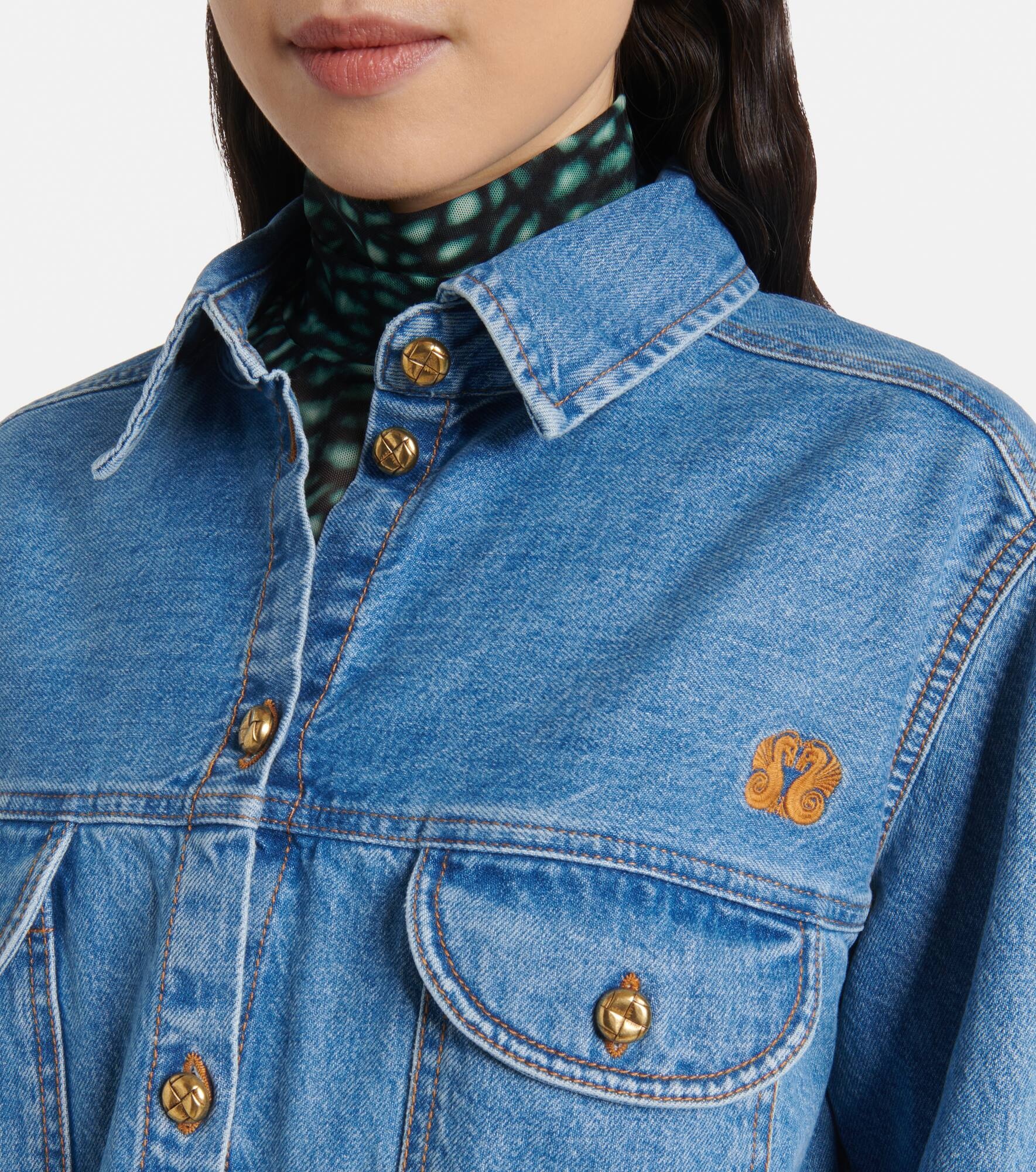 Nariida Berber denim shirt - 4