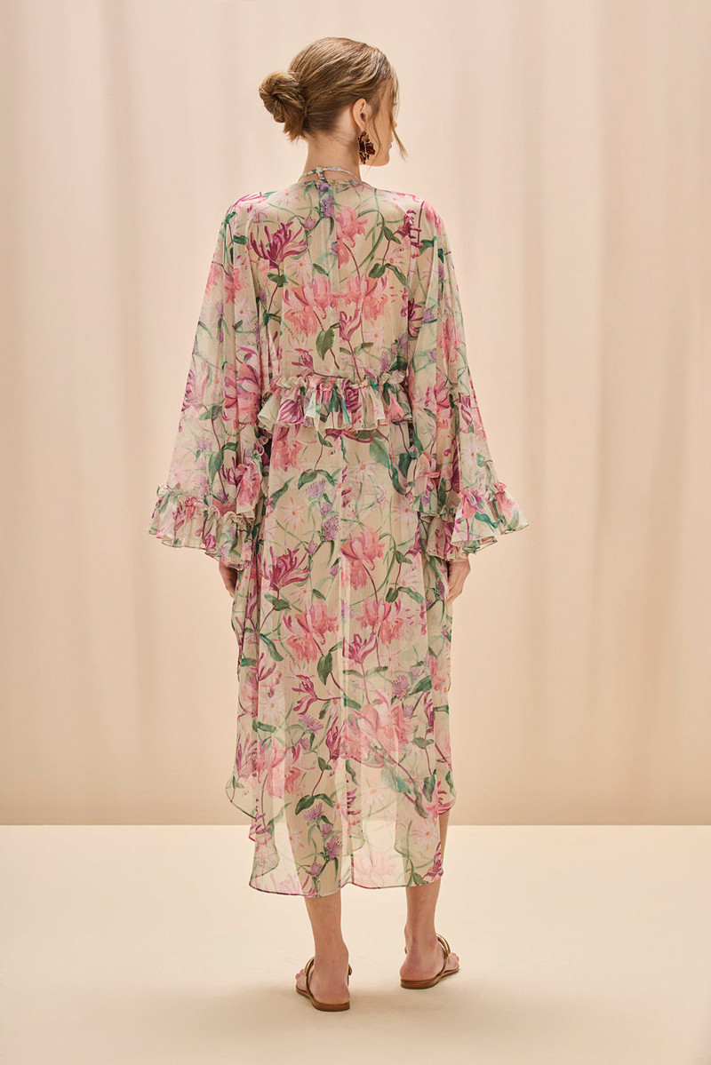 PatBO HONEY FLOWER LONG ROBE outlook