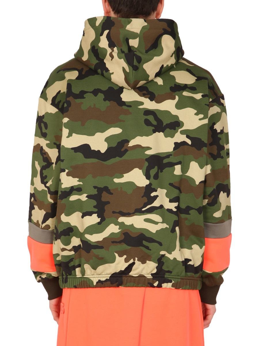 DOLCE & GABBANA CAMOUFLAGE PRINT SWEATSHIRT - 3