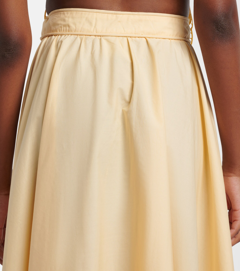 Cotton midi skirt 6