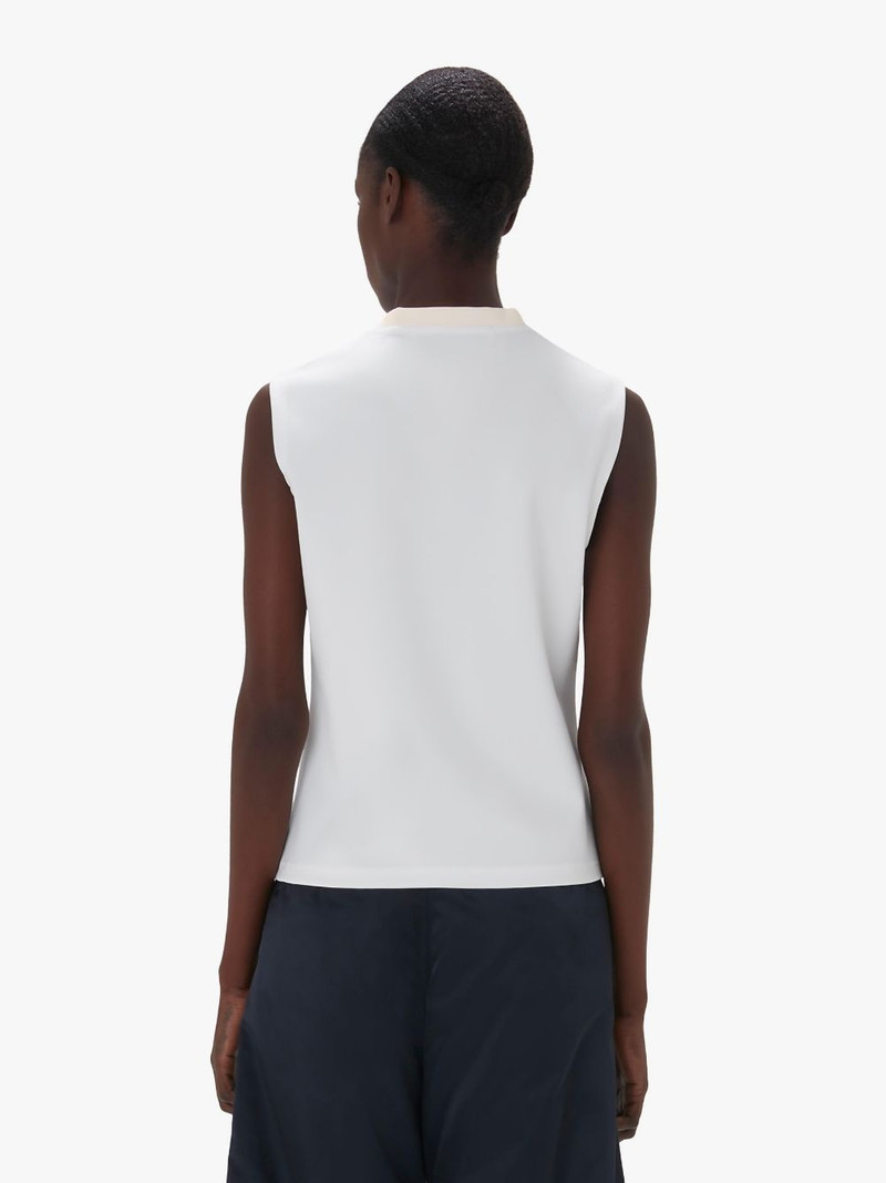 TANK TOP WITH ANCHOR EMBROIDERY 3