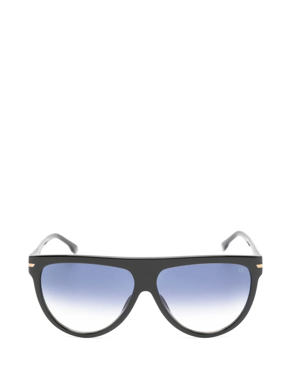 geometric-frame sunglasses - 1