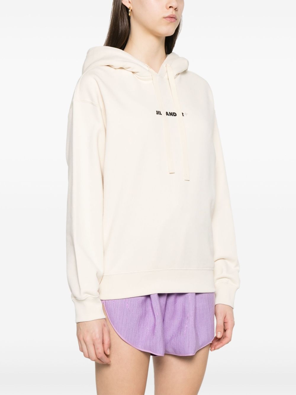 logo-print hoodie - 3