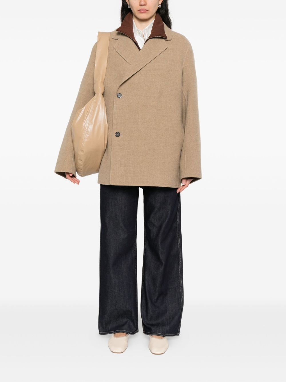 Correggio double-breasted wool coat - 2