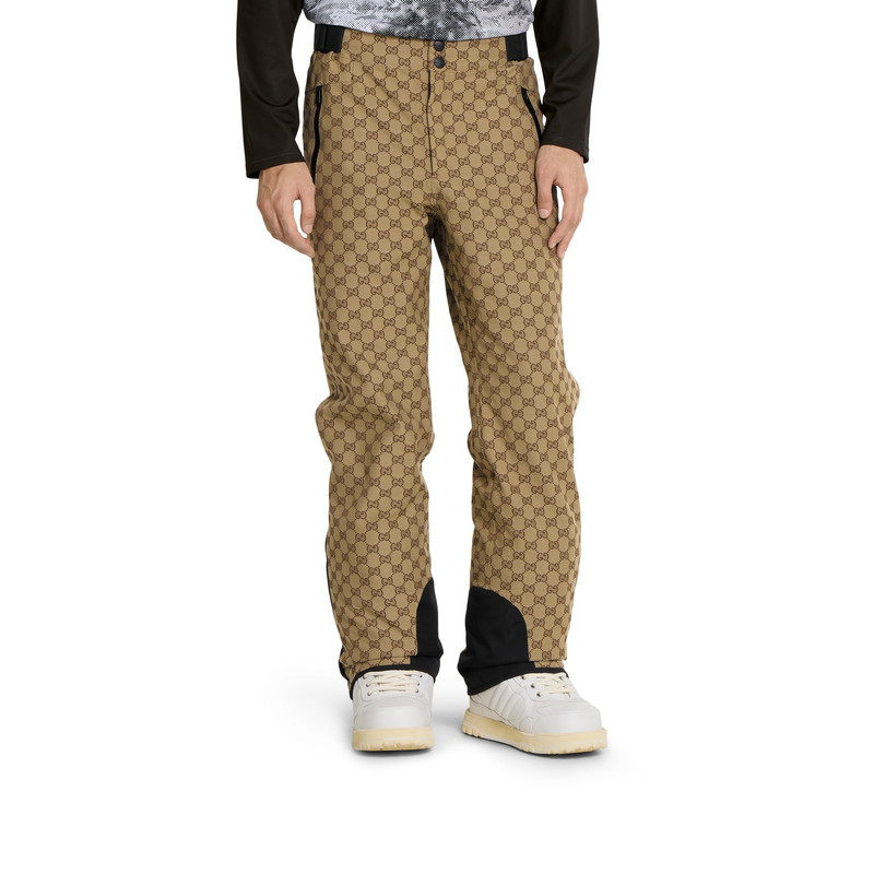 GG technical fabric jacquard pants 3