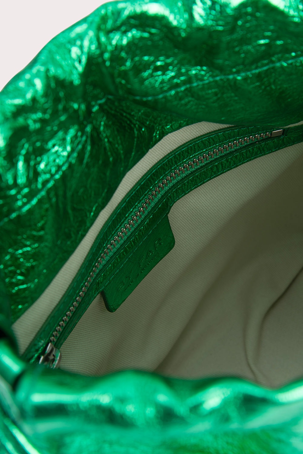 Mons Clover Green Metallic Leather - 7