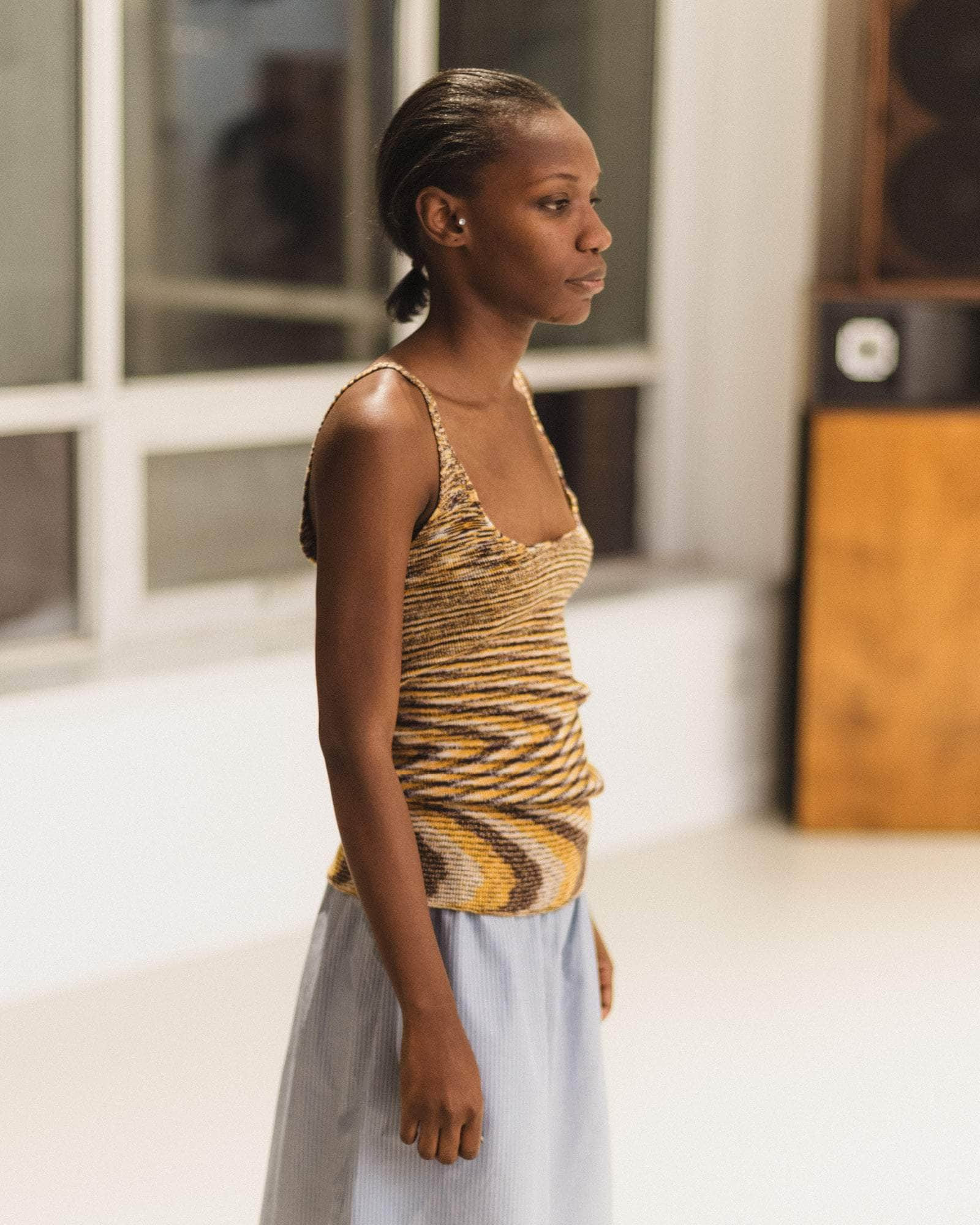 Flute Tank - Organic Cotton Knit - 3