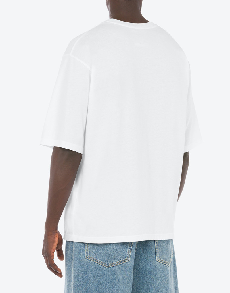 DRAWN TEDDY BEAR ORGANIC JERSEY T-SHIRT 3