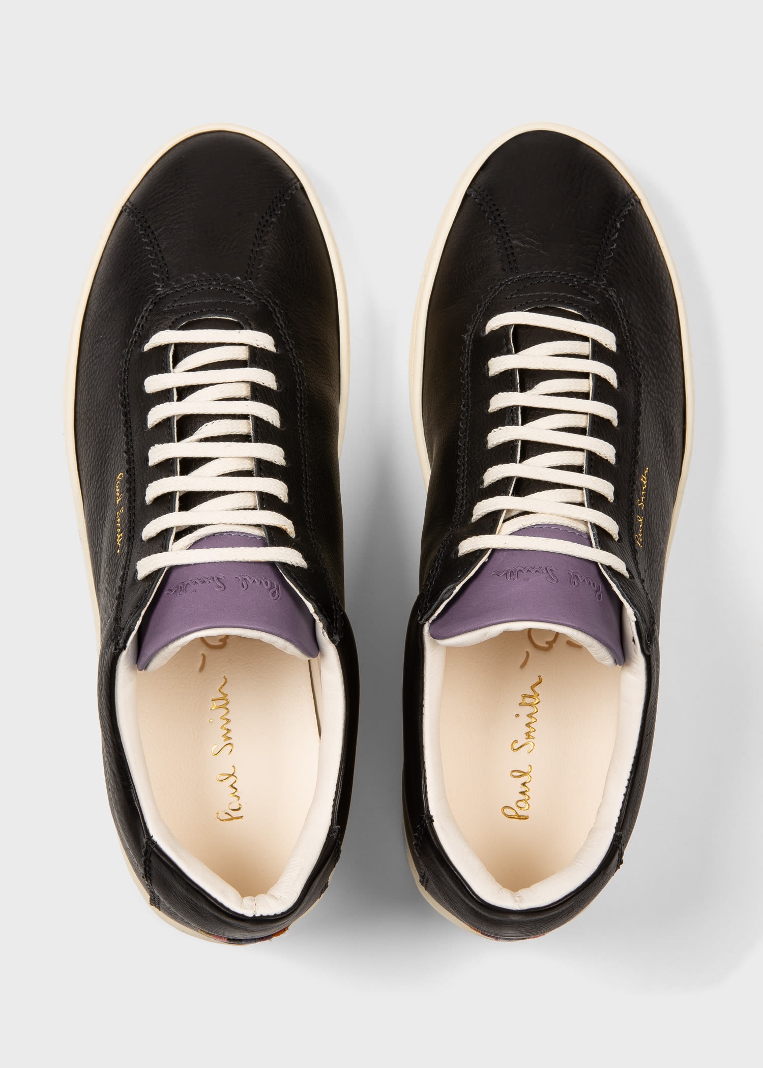 Leather 'Vantage' Sneakers - 5