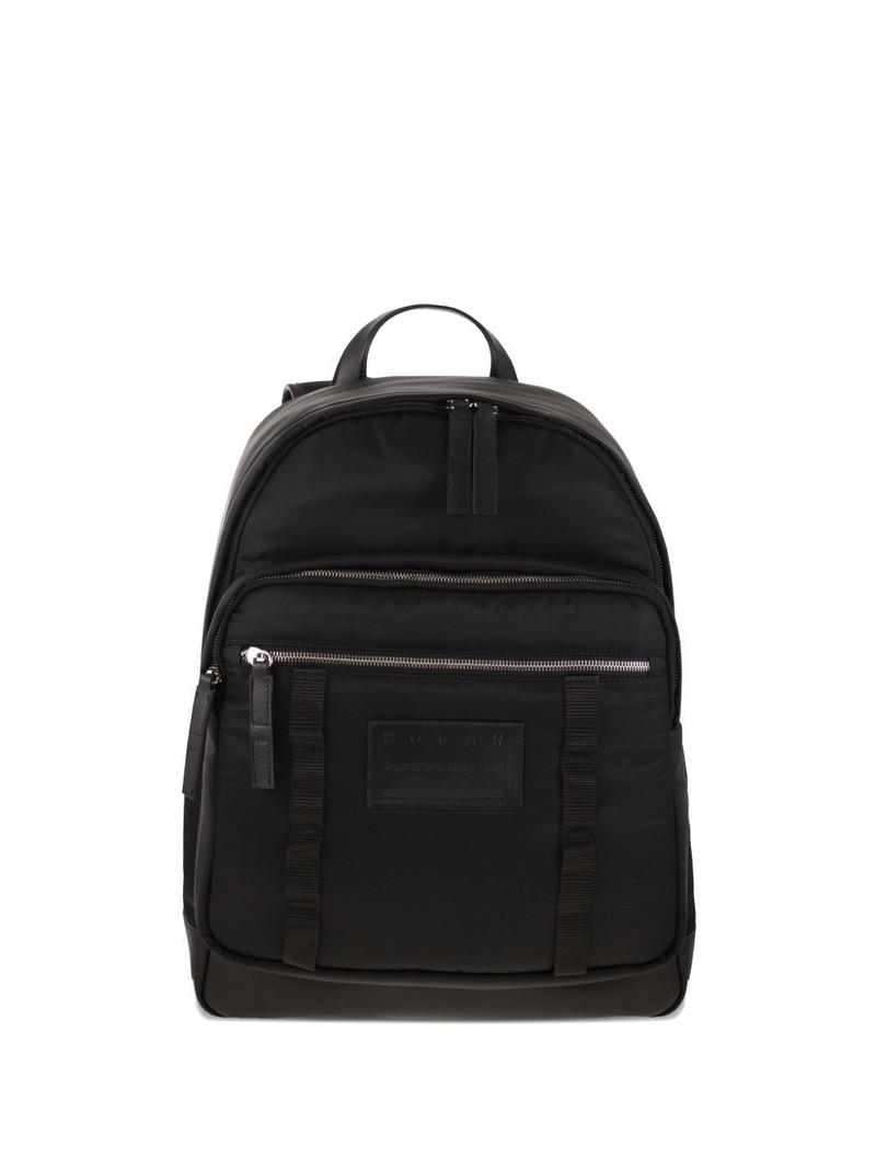 logo-patch backpack 1