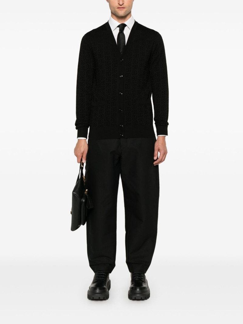 Dolce & Gabbana monogram-jacquard cardigan outlook