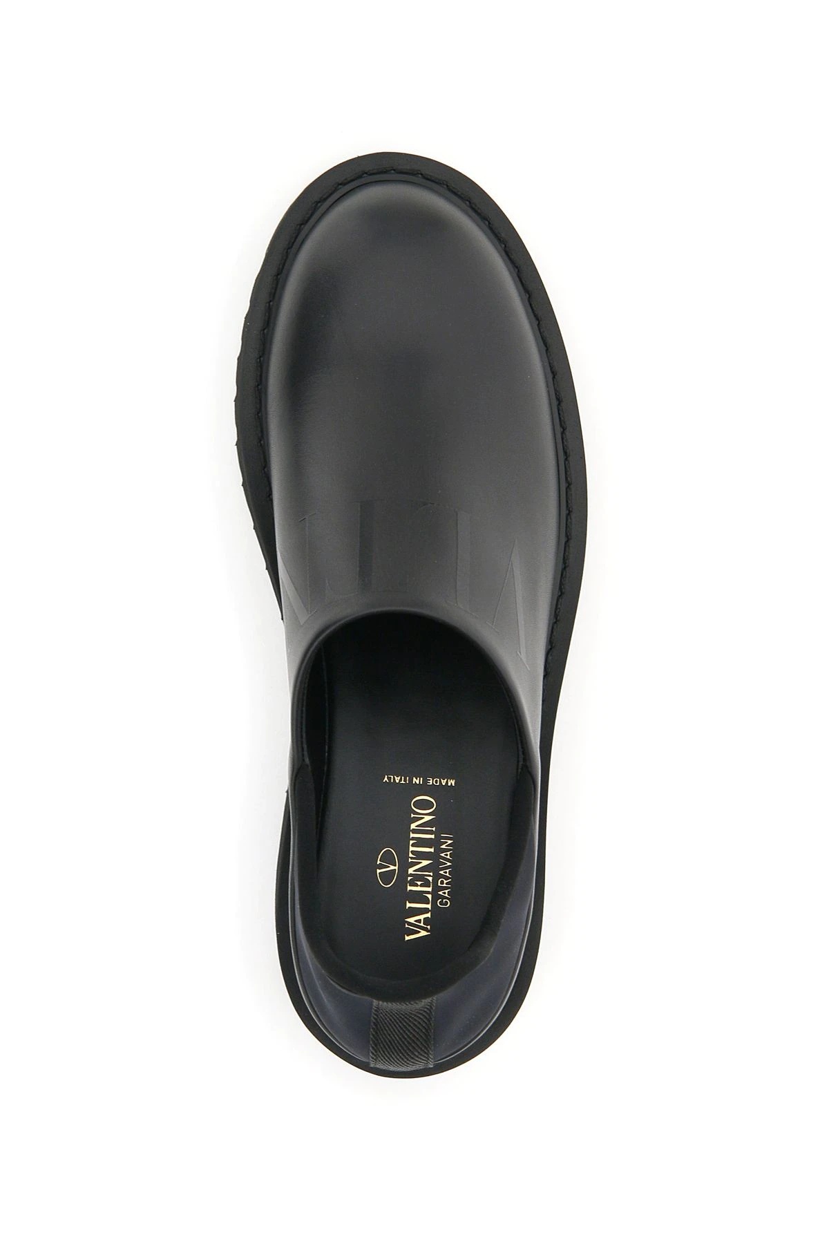 LEATHER CLOGS VLTN - 3