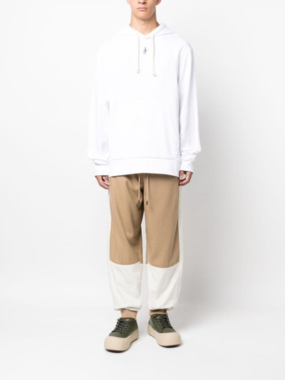 JW Anderson Anchor-embroidered hoodie outlook