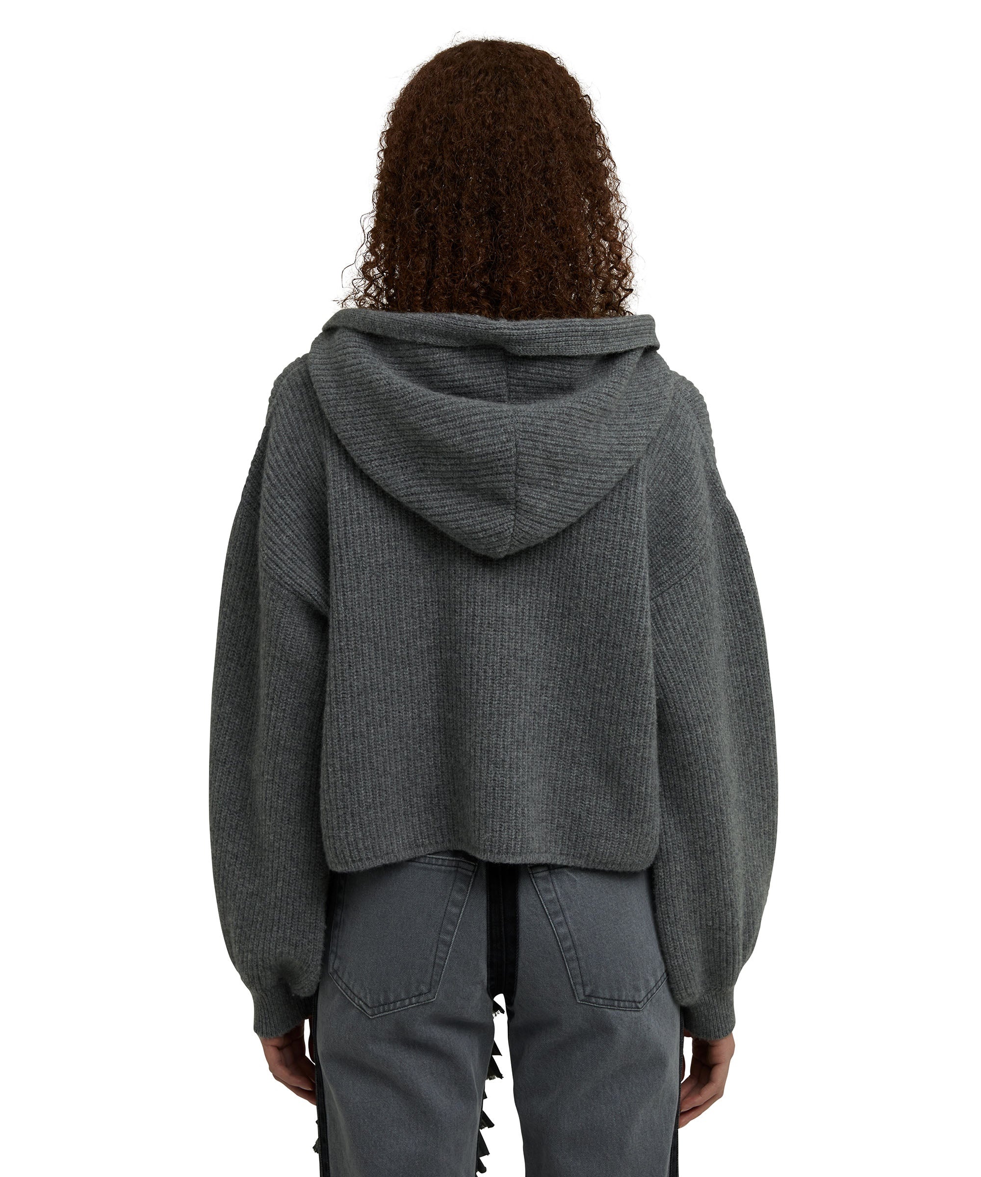 "Soft Ribbed Cashmere blend" sweatshirt - 4