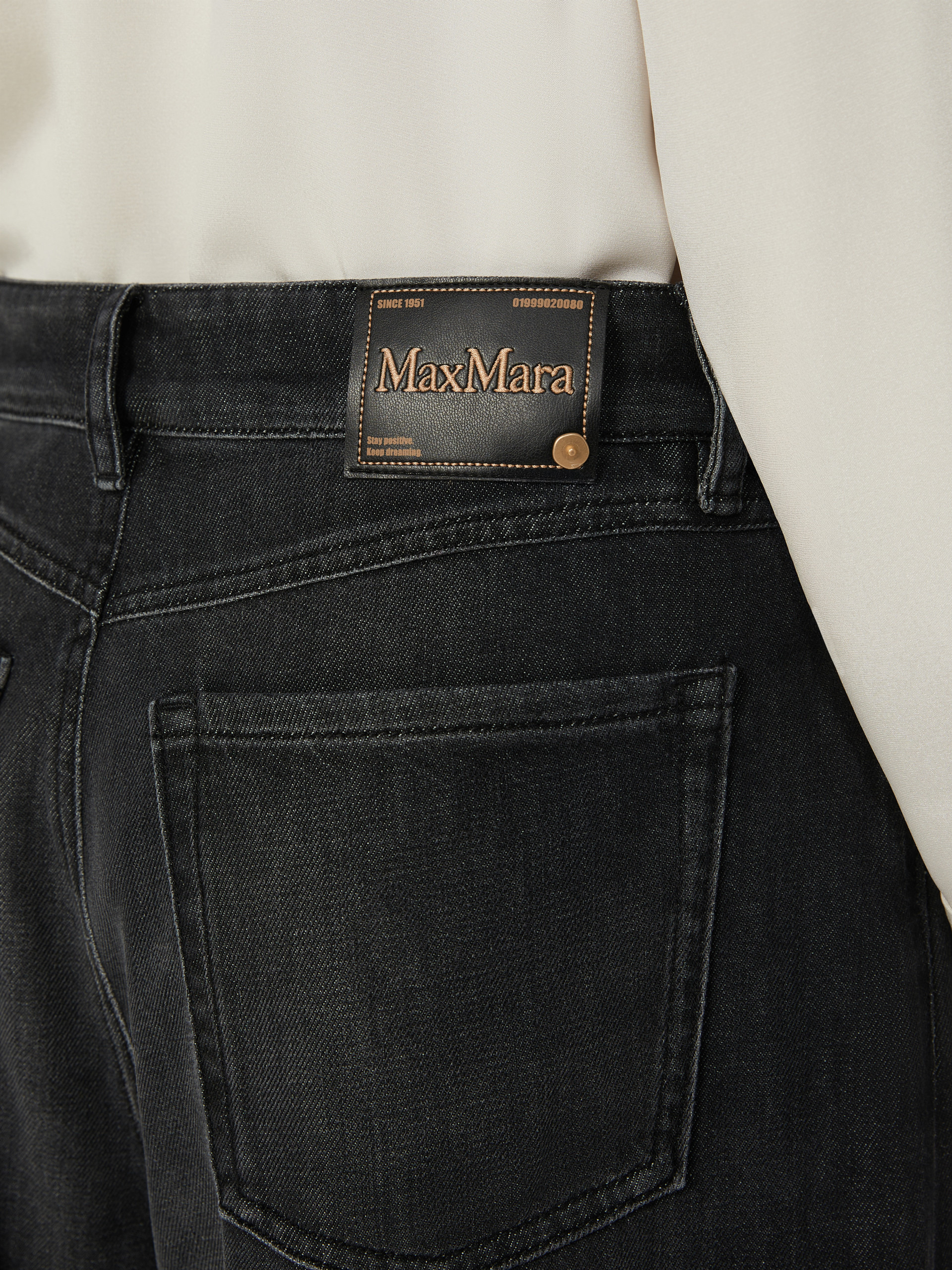 LUSSO Denim turn-up jeans - 5