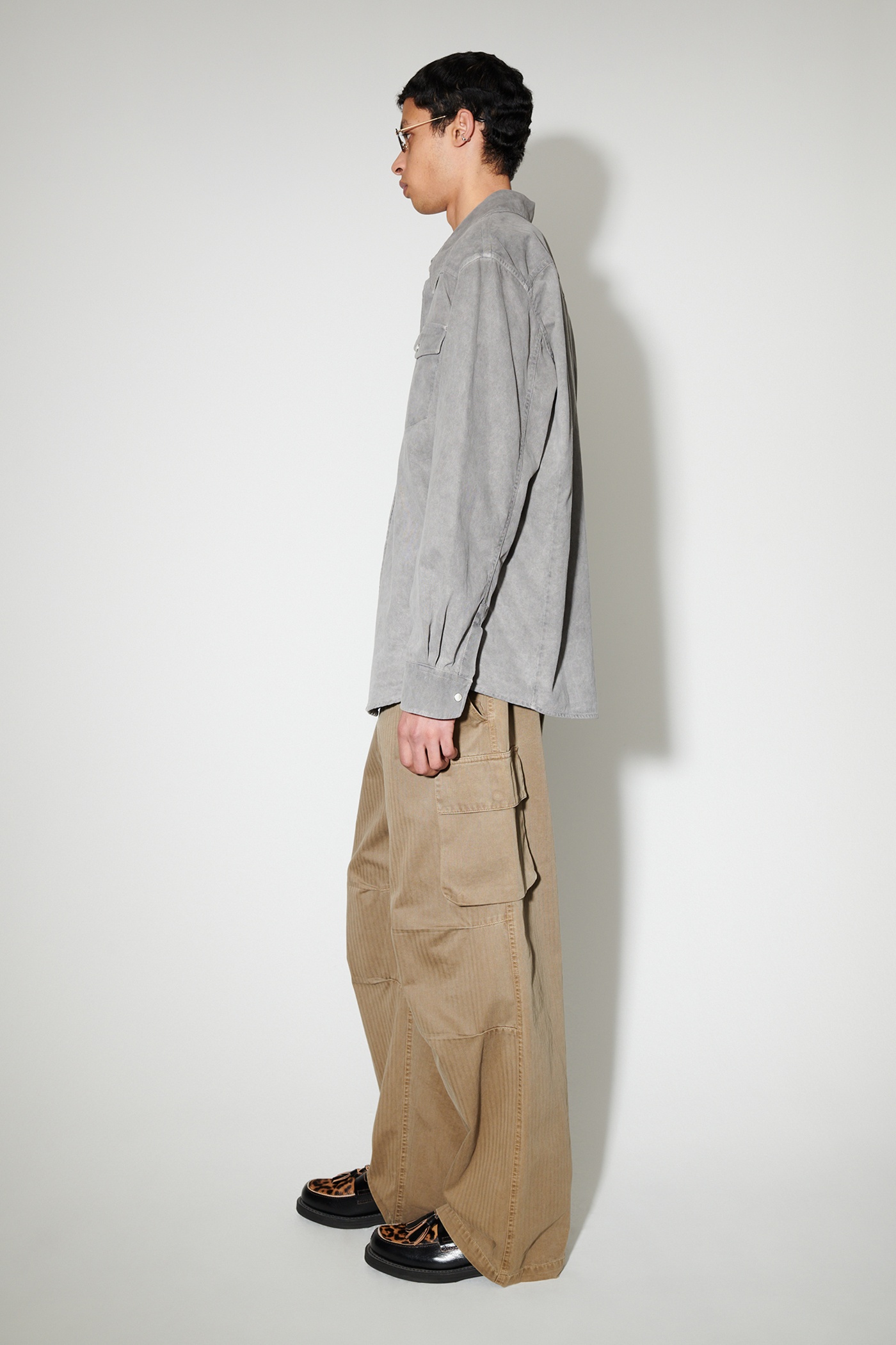 Frontier Shirt Attic Carbon Wash Denim - 4