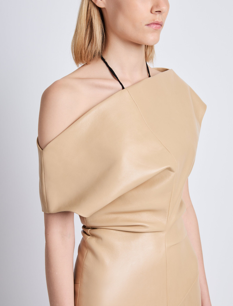 Rosa Dress in Smooth Leather 5