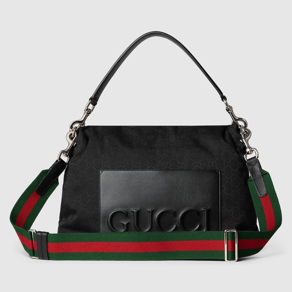 ショルダーバッグ GUCCI MEDIUM GG CROSSBODY BAG GUCCI Medium GG crossbody bag with Web | REVERSIBLE