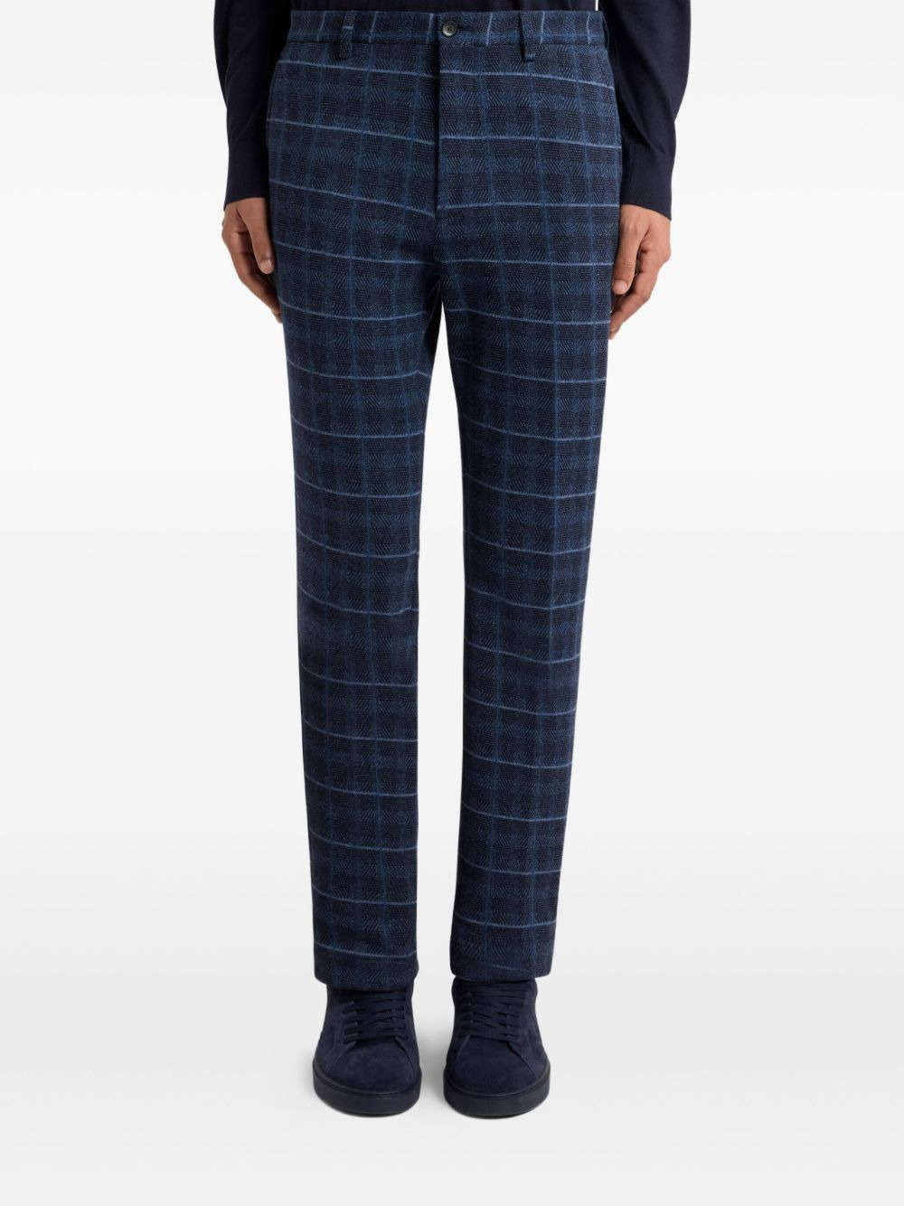 check regular trousers - 3