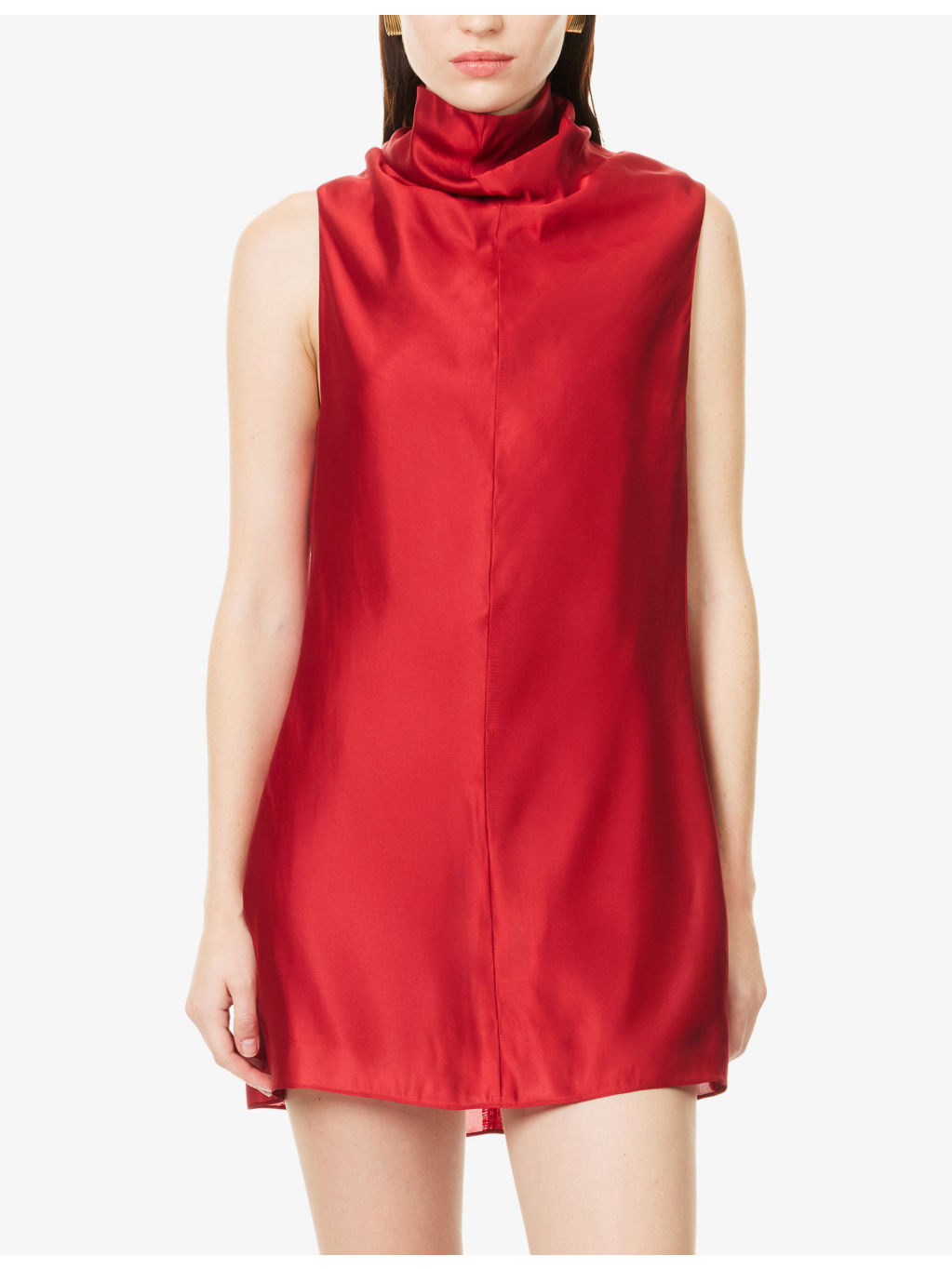 Daria Sleeveless Woven Mini Dress - 3