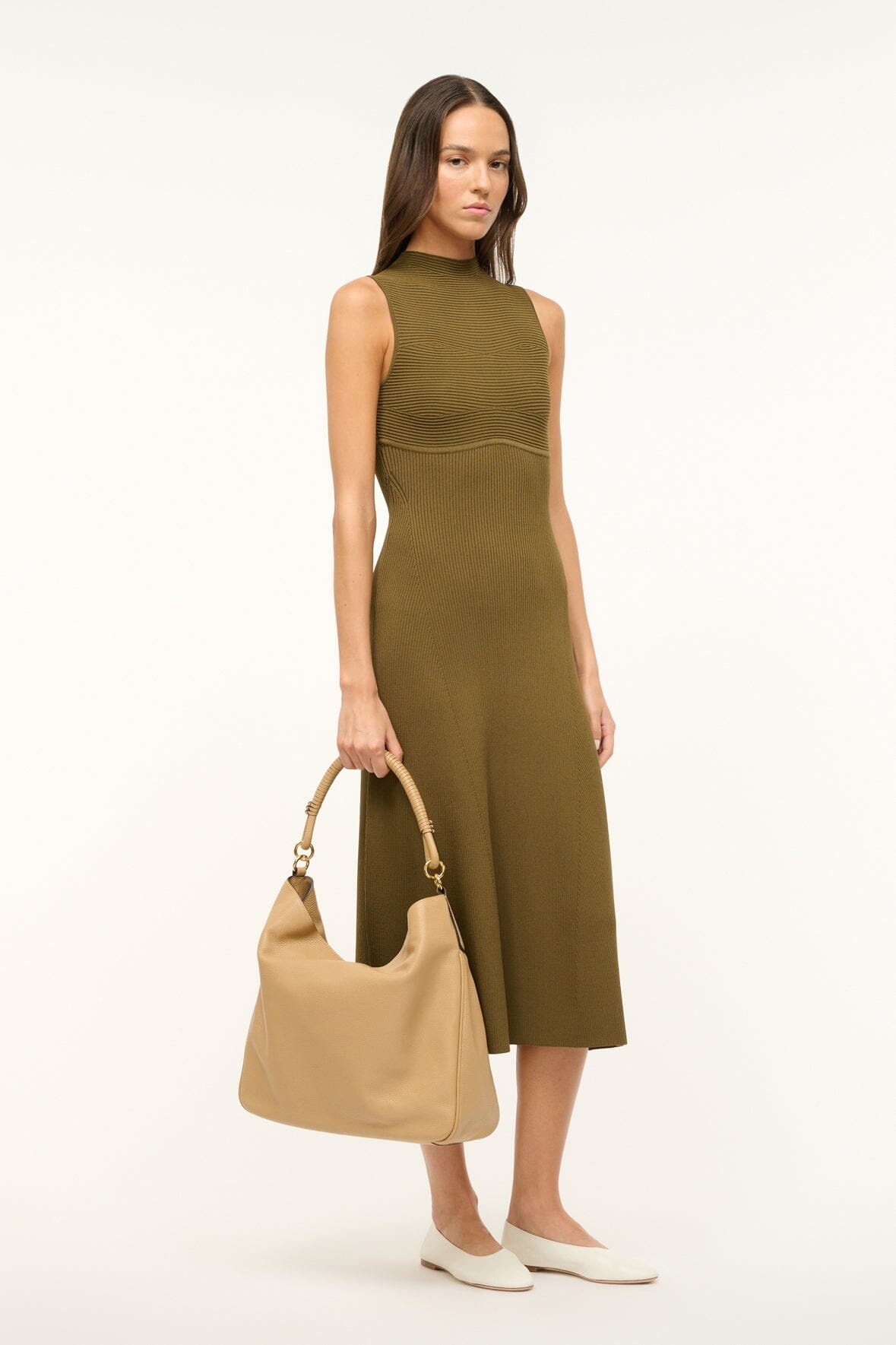 STAUD PERRY HOBO CAMEL - 4