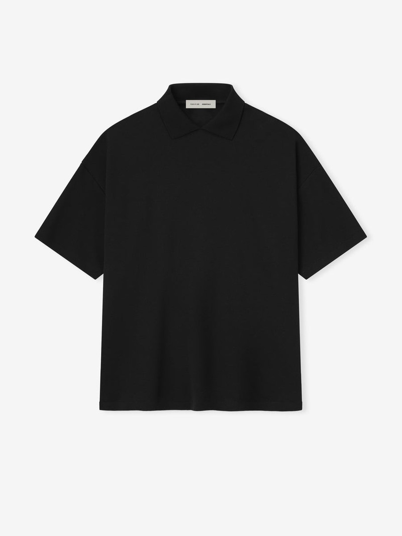 Pique 90's Polo Sleeve Tee - 1