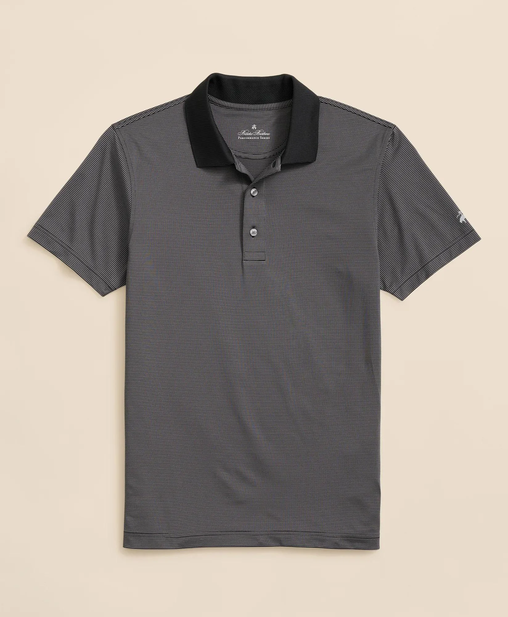 Performance Series Micro Stripe Jersey Polo Shirt - 1