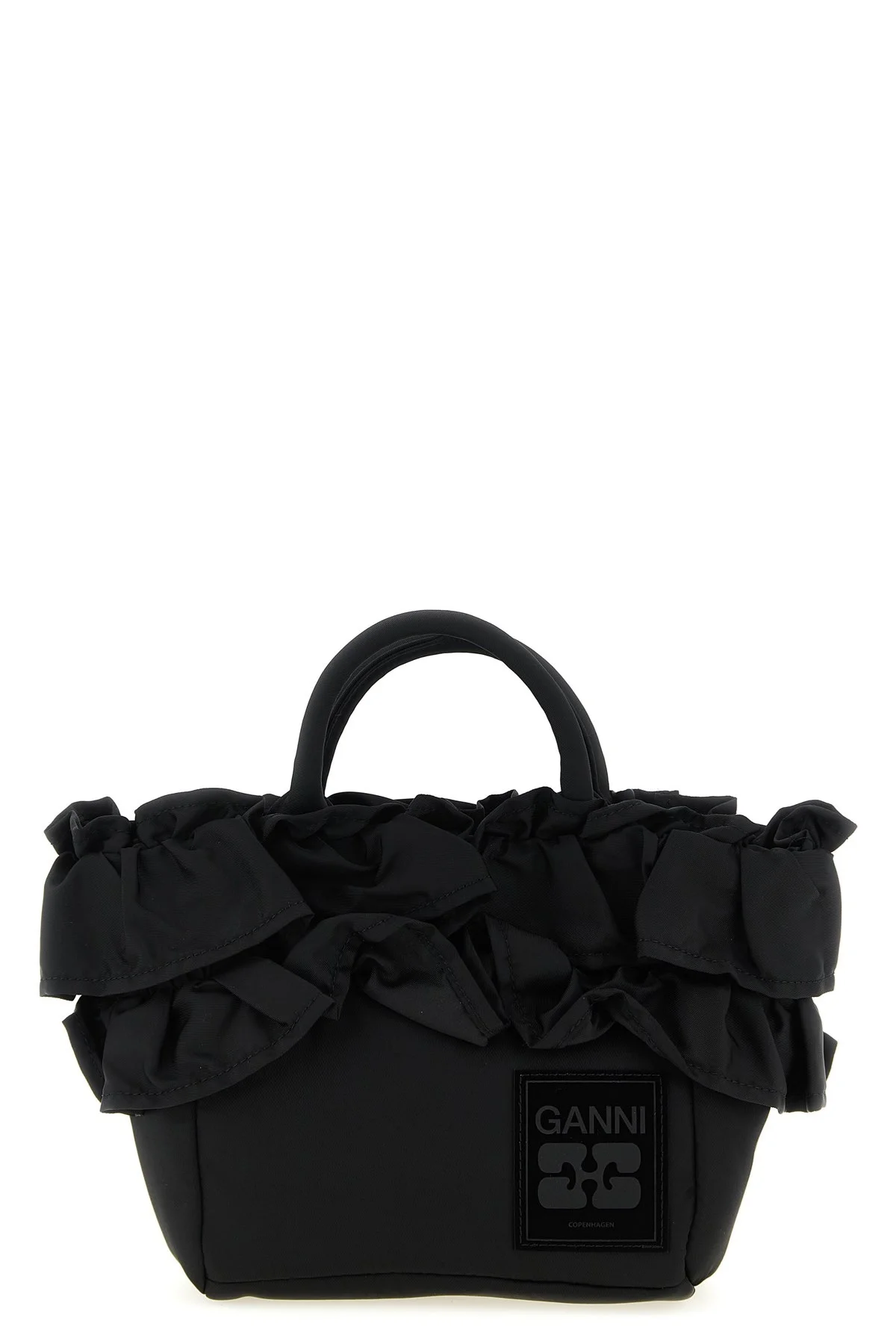 'Mini Shopper Ruffle' handbag - 1