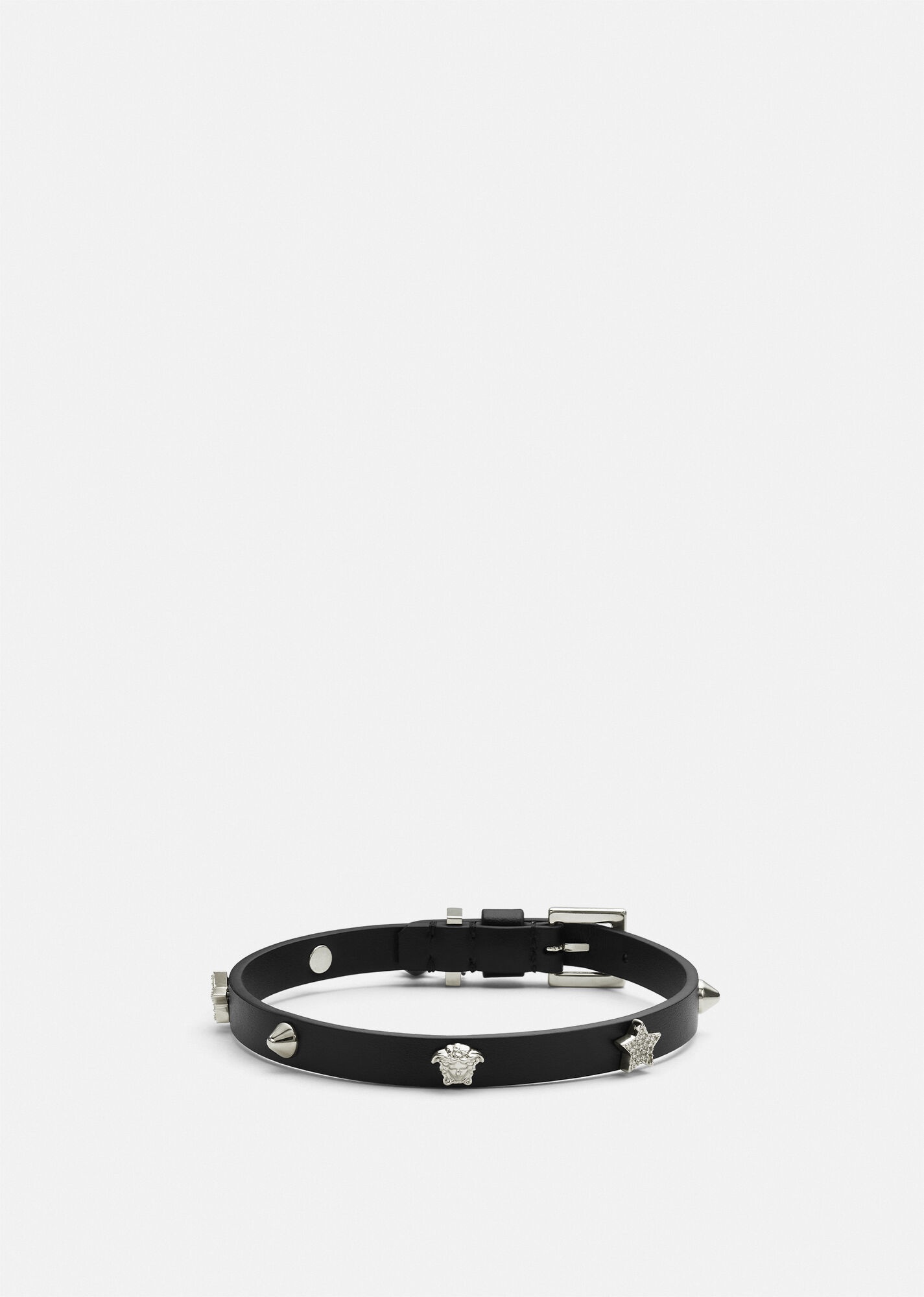 Studded Leather Chocker - 1