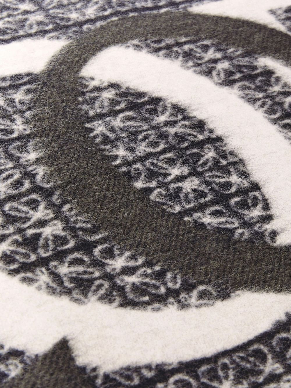 Love jacquard scarf - 4