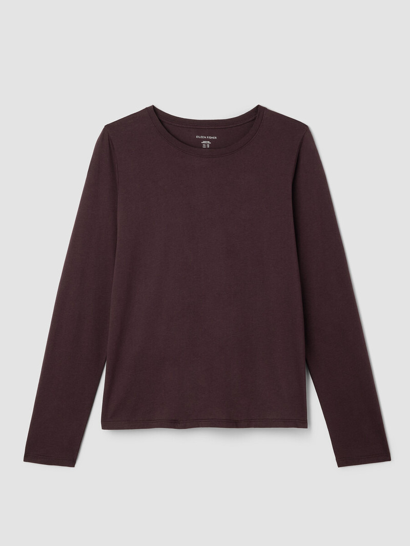 Organic Pima Cotton Jersey Long-Sleeve Tee 1