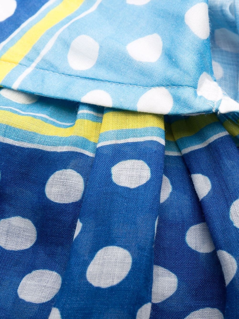 striped polka dot dress - 7