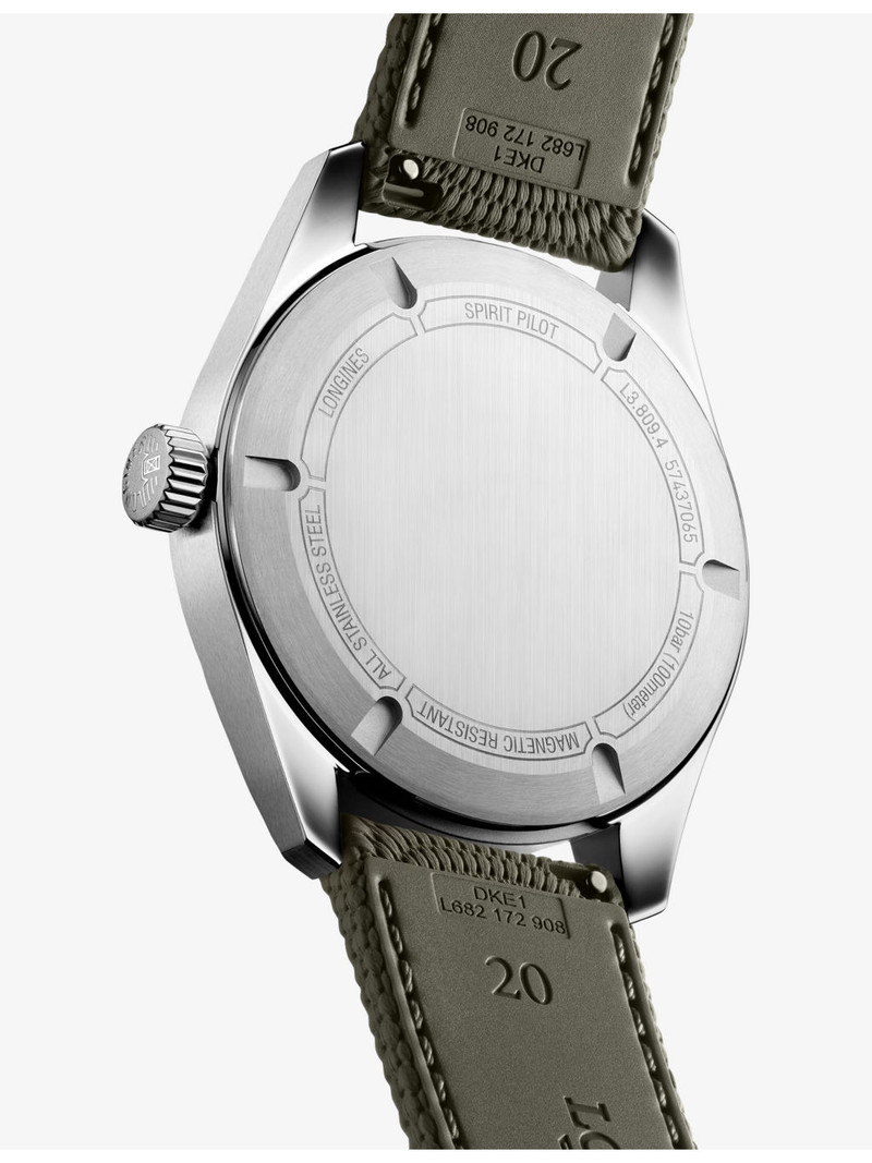 Spirit Pilot Stainless-Steel Automatic Watch 39mm 4
