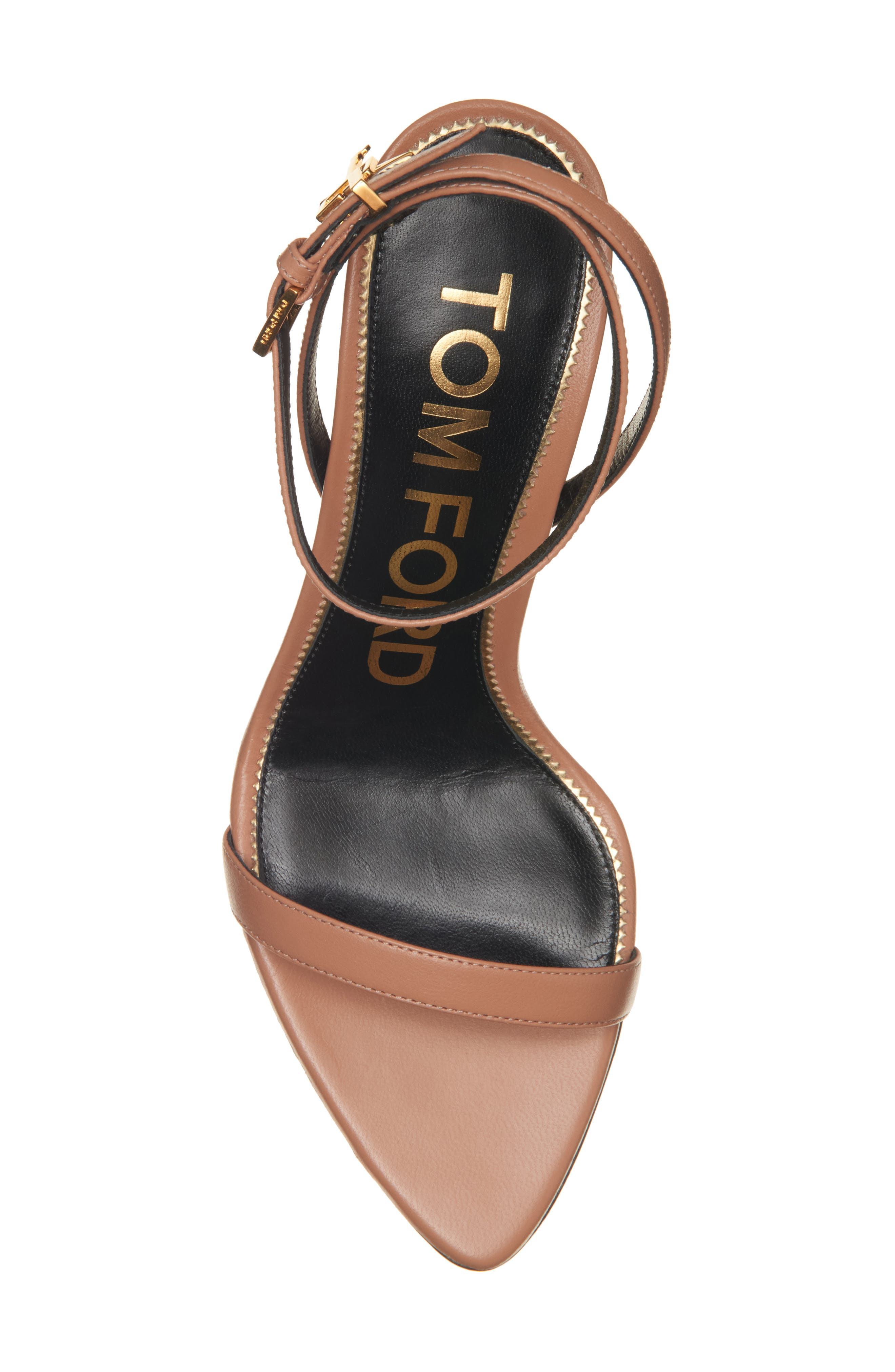 Padlock Naked Pointy Toe Sandal - 5