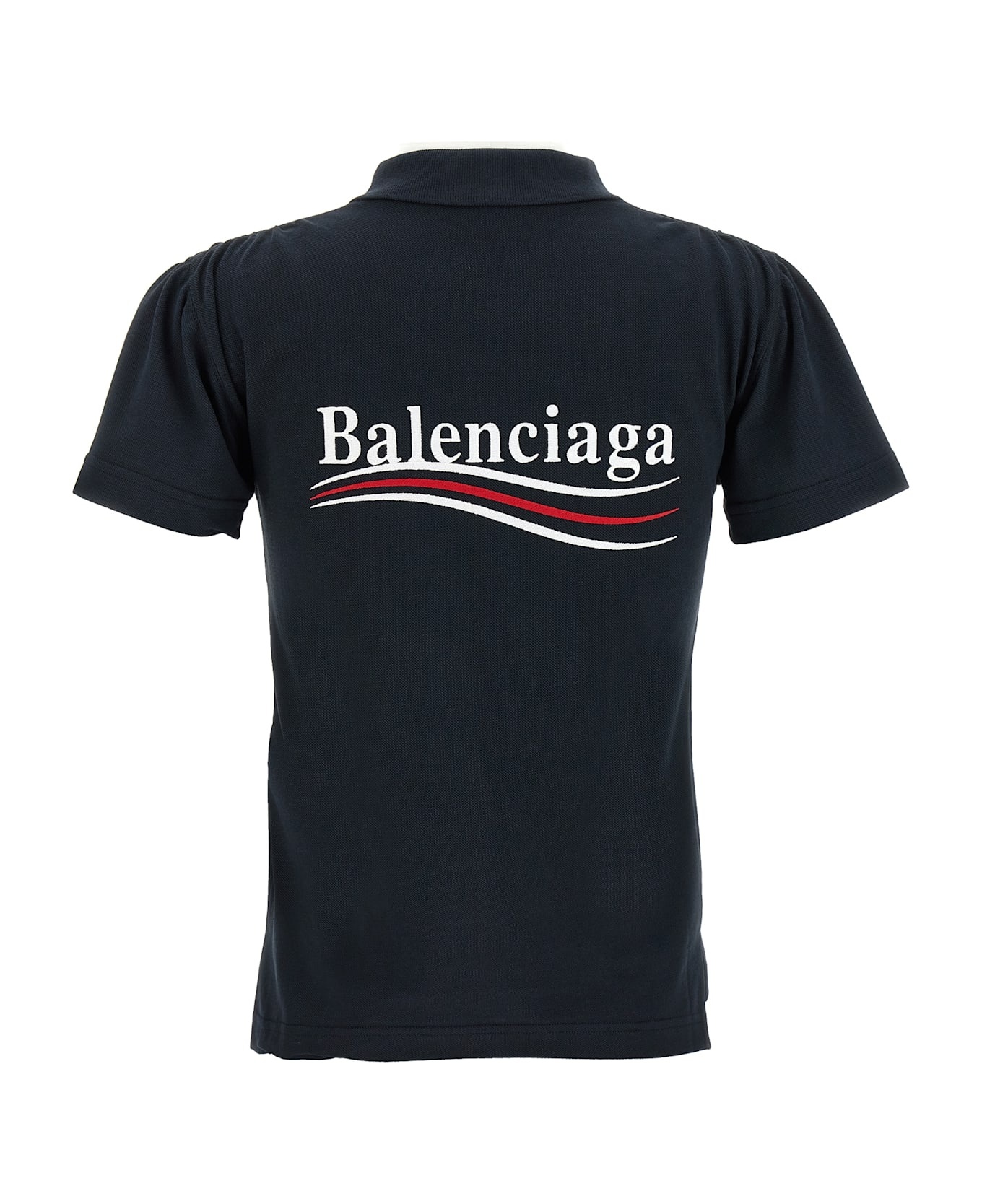 Logo Embroidery Polo Shirt - 2