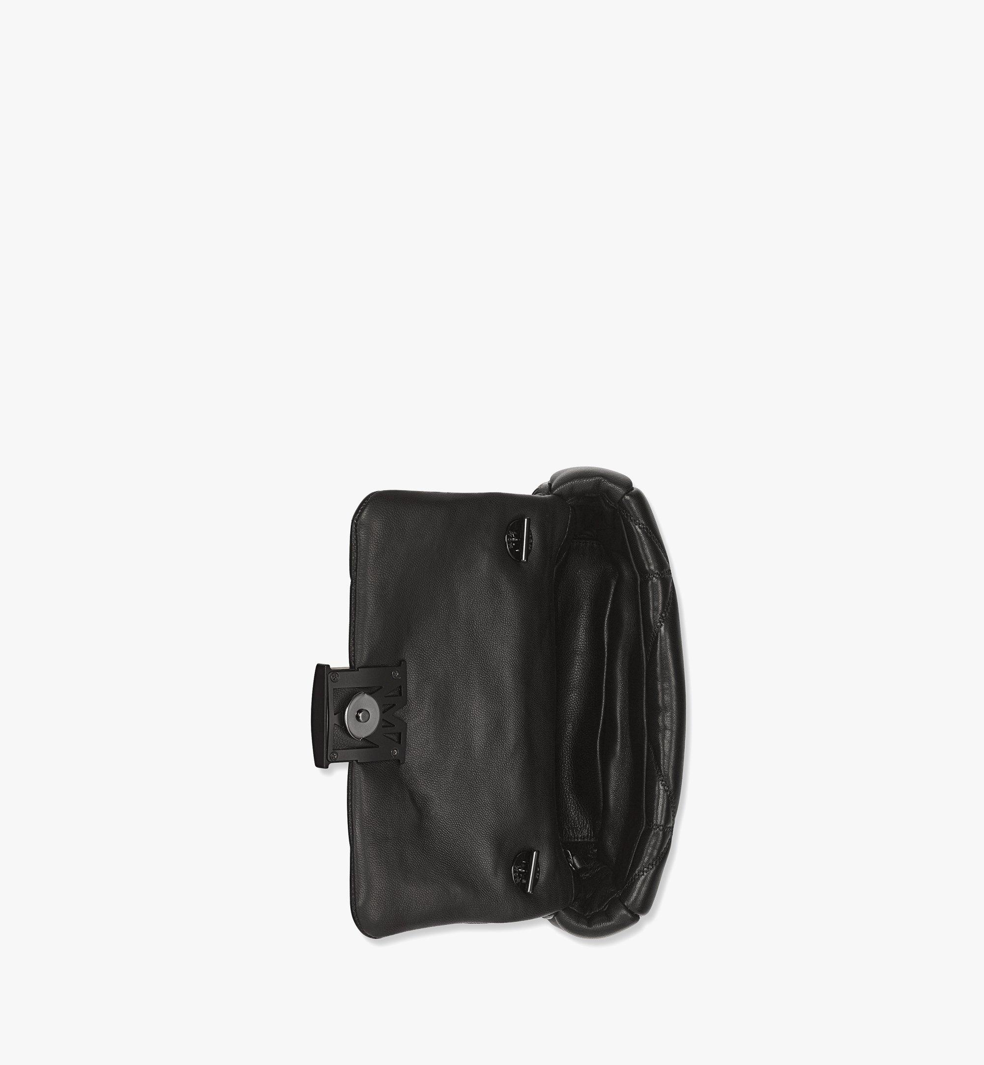 Travia Satchel in Cloud Quilted Leather - 4