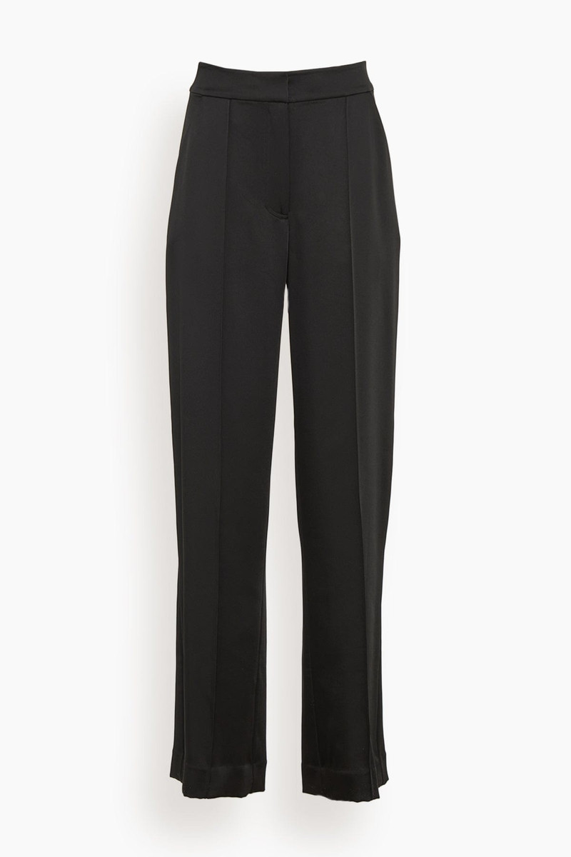 Kyra Wide Leg Pant in Black - 1
