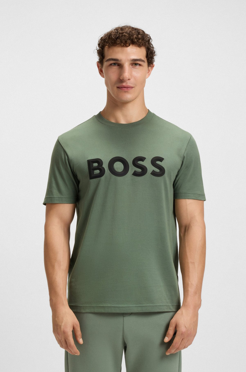 COTTON-JERSEY T-SHIRT WITH 3D LOGO 2