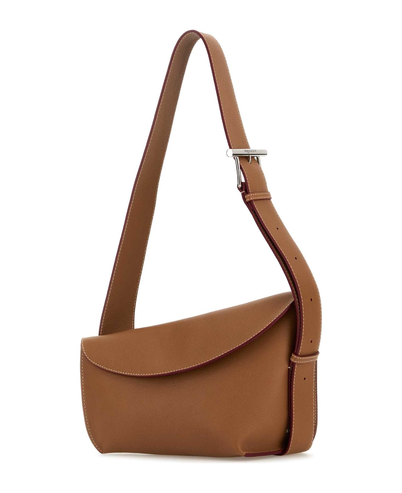 Caramel Large Sling T-bar Crossbody Bag - 2