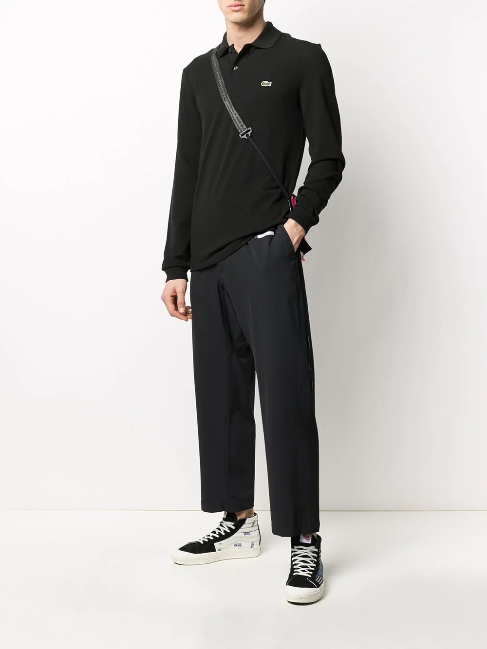 logo patch polo shirt - 2