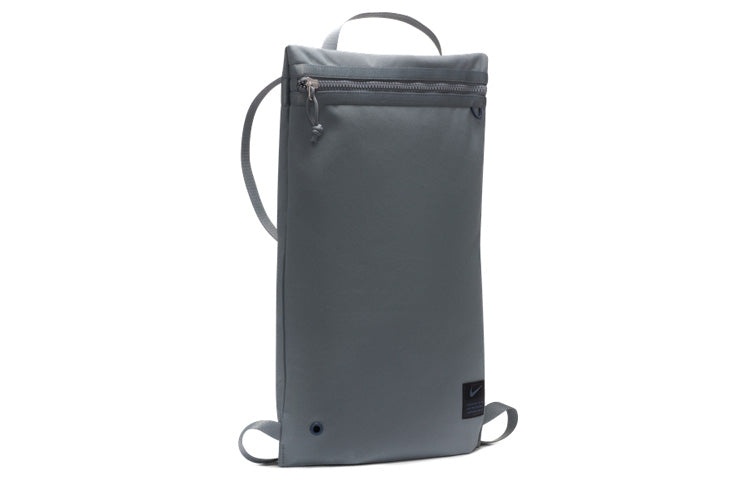 Nike UTILITY fabric Zipper Outdoor Cozy durable Training Gym Backpack Unisex Gray CQ9455-084 - 3